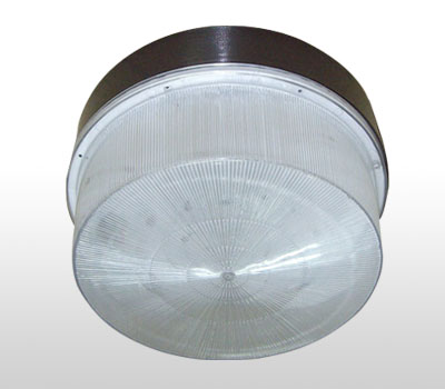 Round PC cover anti-dazzle gas station lamp