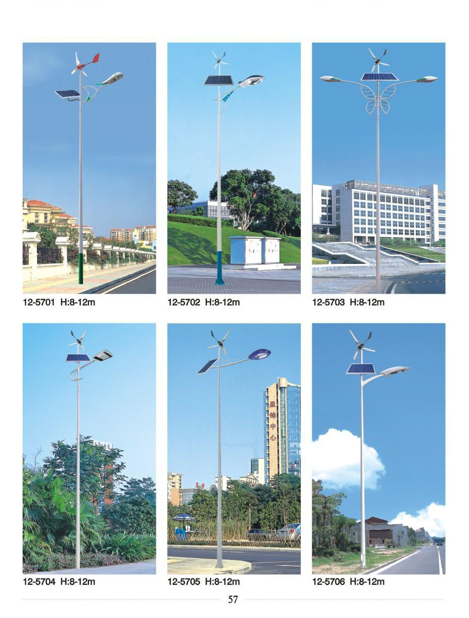 Wind-solar complementary street light