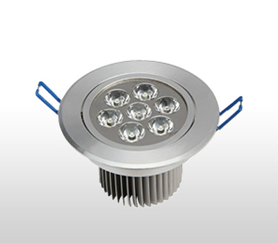 7 * 1 w LED ceiling lamp