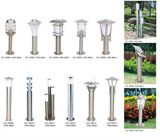 Stainless steel lawn lamp